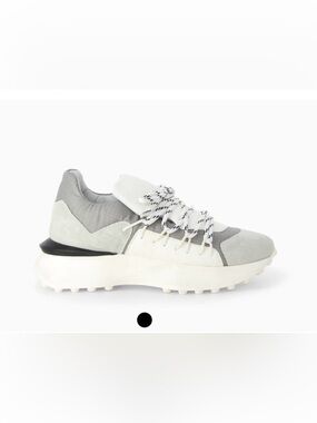 Women’s Ixos Gray and White Fashion Sneakers
